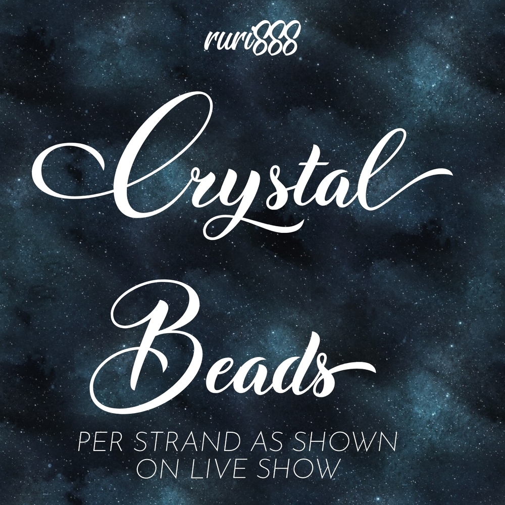 Crystal Beads Strand - Picture 1 of 1